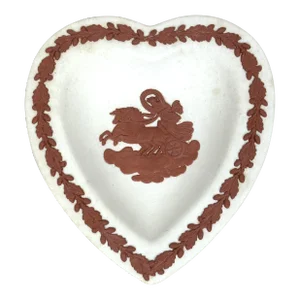 Vintage Wedgwood Heart Trinket Tray