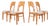Vintage Morten Dining Chairs by Niels Koefoed, 1960s, Set of 4 For Sale