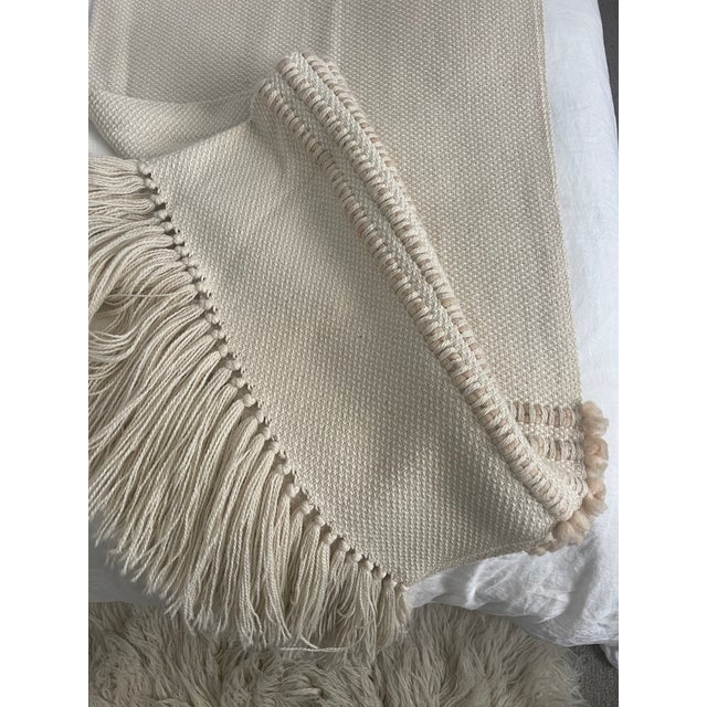 Wool Blend Throw For Sale - Image 12 of 14