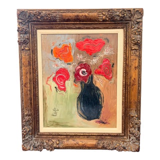 Original Paige Morehead Floral Still Life, Nashville Artist For Sale