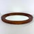 Wood 1970’s Tell City Wood Framed Oval Mirror For Sale - Image 7 of 12