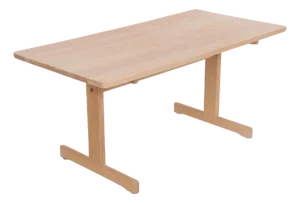 Vintage Coffee Table in Oak by Børge Mogensen for Fredericia, 1960s