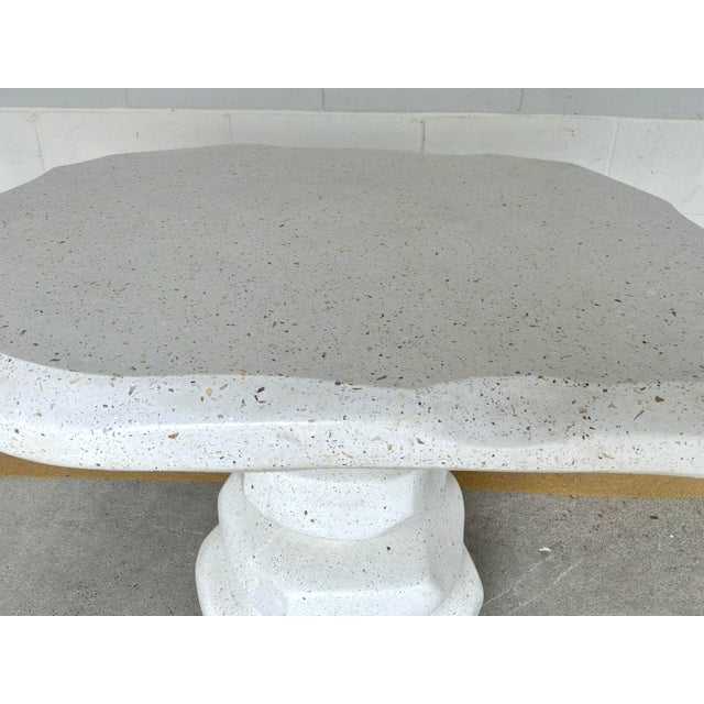 2020s Made Goods Modern Mother of Pearl Terrazzo Keon Entry Table For Sale - Image 5 of 7