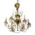 Antique Neoclassical / Empire Revival Chandelier 6 Arm Wheat Design For Sale