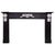 19th Century Belgian Black Marble Fireplace Mantel For Sale - Image 6 of 6