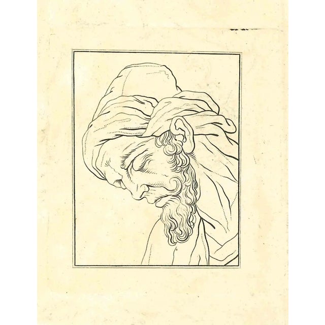 Thomas Holloway, Portrait of a Man, Etching, Thomas Holloway, 1810 For Sale