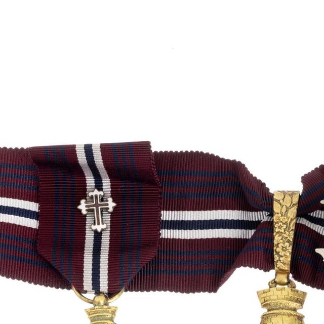 Military - Plaque and crosses of the Portuguese Order of Military Merit 1st Century, Grand Cross of the Military Merit...