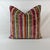 Rustic European Brunschwig & Fils “E’Toile” Velvet Multi Color Feather/Down 22” Pillow For Sale - Image 3 of 5