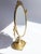 Mid-Century Oval Ornate Brass Vanity Swivel Mirror, 1960s For Sale - Image 9 of 10