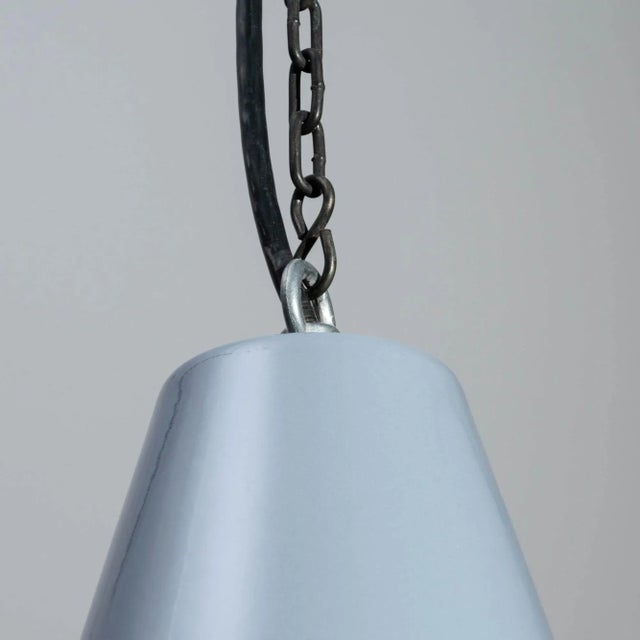 Metal 20th Century French Industrial Pendant For Sale - Image 7 of 8