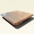 Italian coffee table in Travertine marble with Coralito marble trim. Symmetrical and balanced, original from the 1960s and...
