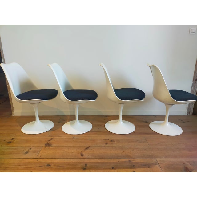 Swivel Chairs by Eero Saarinenfor Knoll , 1970s, Set of 4 For Sale - Image 15 of 16