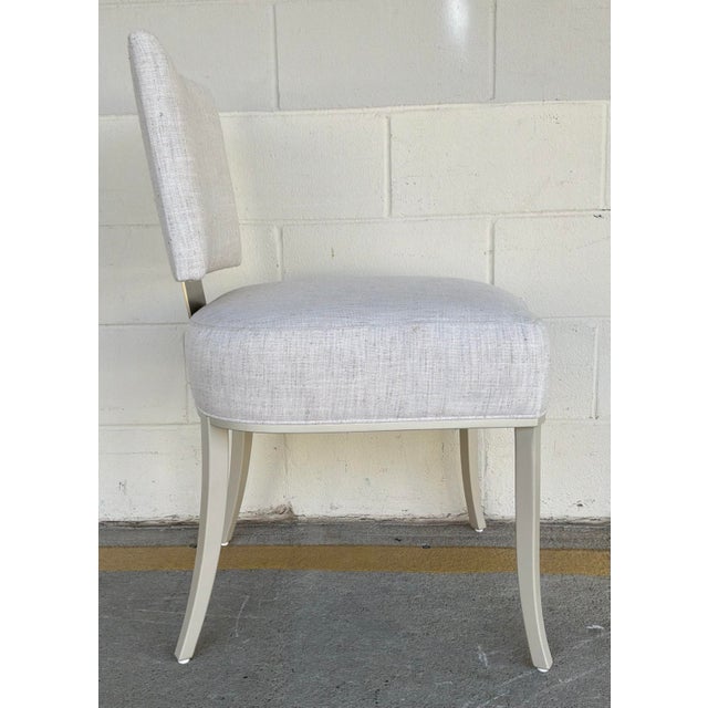 Caracole Modern White Reserved Seating Dining Chairs Set of 6 For Sale - Image 9 of 13