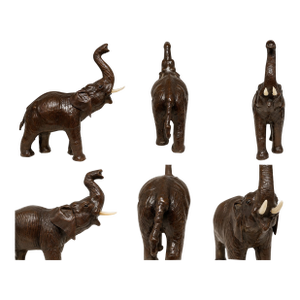 Vintage Leather Elephant