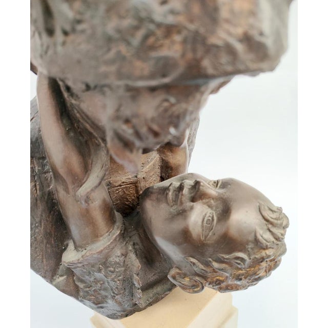 Vintage Mid-Century Bronze Maternity Sculpture by Antonio Merente, 1960s For Sale - Image 6 of 11