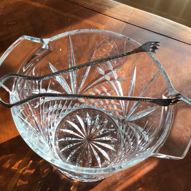 French Crystal J. G. Durand Champagne/Wine Bottle Chiller For Sale - Image 12 of 12