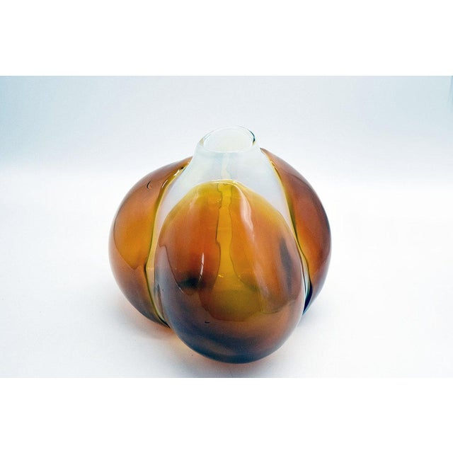 Vintage Sculpture Vase by Claire Falkenstein for Salviati Murano, 1970 For Sale - Image 10 of 11