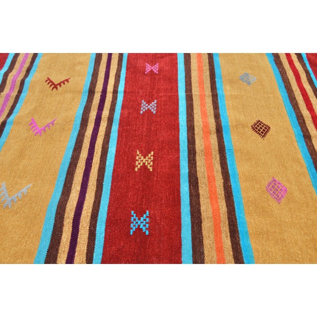 Moroccan Late 20th Century Vintage Moroccan Rug - 3' X 5' For Sale - Image 3 of 4