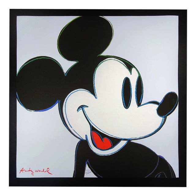 After Andy Warhol, Mickey Mouse Classic, 1980s, Lithoraph For Sale
