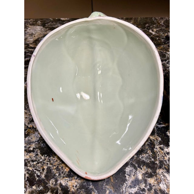 Ceramic Antique 19th Century Chinese Porcelain Tabletop Ware, With Soft Pastel Colors in the Famille Rose Palette, Peach—Form Presentation Box, Serving Bowl For Sale - Image 7 of 12