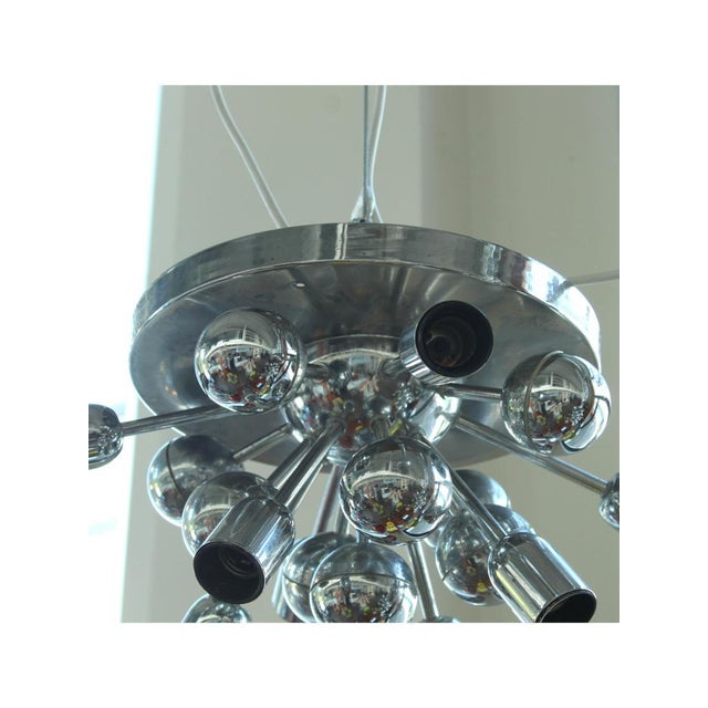 Goffredo Reggiani Sputnik Ceiling Lamp by Goffredo Reggiani, 1970 For Sale - Image 4 of 9