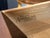 Ash Wood Sideboard Buffet With Gold Hardware by American of Martinsville For Sale - Image 10 of 10