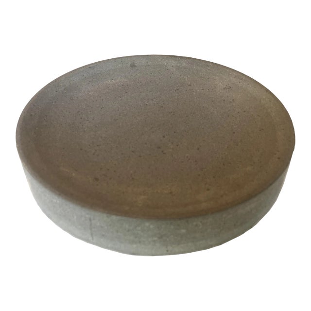Artesian Concrete Bowl/Plate For Sale