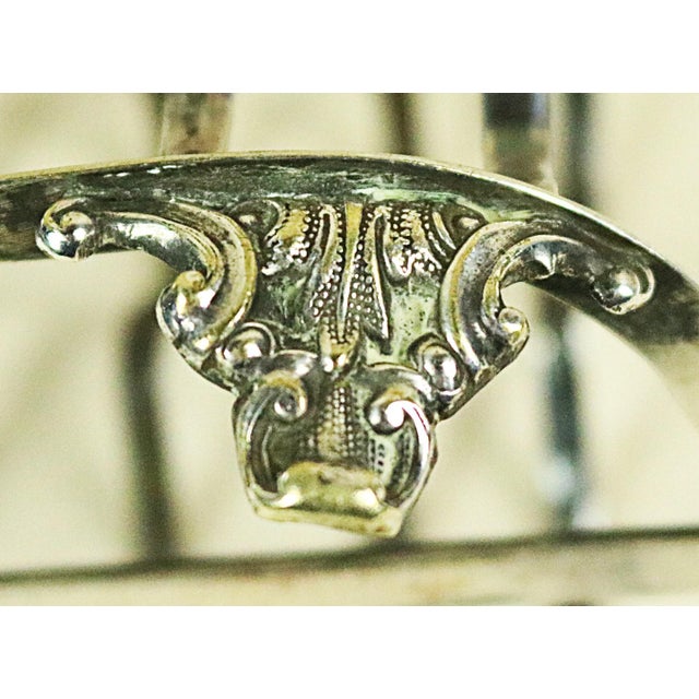 Early 20th Century Early 20th Century English Silver Plated Toast Rack For Sale - Image 5 of 6