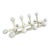 1970s Mid-Century Modern Dorner Custom 14-Light Tubular/Globe Chandelier For Sale