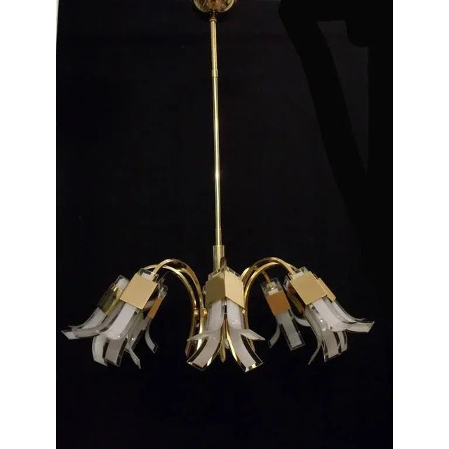 Murano Chandelier from Vistosi, 1970s For Sale - Image 9 of 11