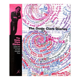 "The Ossie Clark Diaries" 1998 Rous, Lady Henrietta [Edited and Introduced By] For Sale