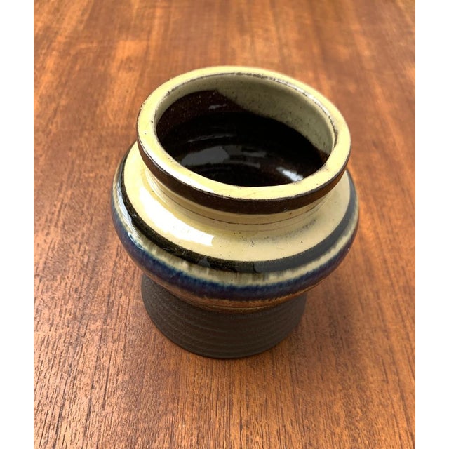 Ceramic Mid-Century Danish Studio Pottery Vase from Thomas Toft, 1960s For Sale - Image 7 of 17