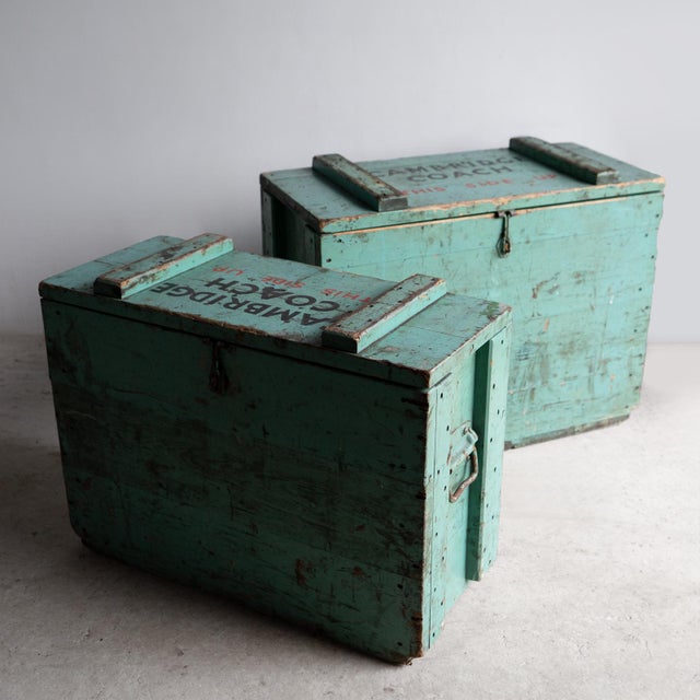 Vintage Cambridge University Rowing Team Ice Box Drinks Cooler Crate, Early 20th Century For Sale - Image 10 of 16