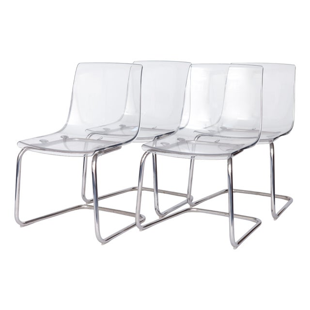 Vintage Tobias Chairs by Carl Öjerstam for Ikea, 1990s, Set of 4 For Sale