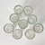 Glass 1940s Hollywood Regency Boho Chic Glass Dessert Parfait Cups - Set of 9.. For Sale - Image 7 of 10
