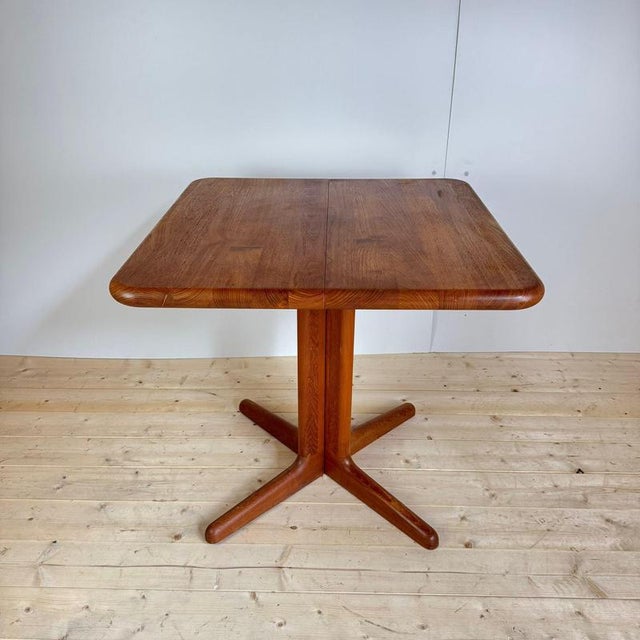 Vintage Danish Teak Dining Table, 1960s For Sale - Image 3 of 8