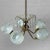Mid-Century Chandelier in Teak, Brass and Crystal, Sweden, 1950s For Sale - Image 4 of 13