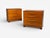 John Widdicomb, Chests of Drawers, Walnut, Brass, Usa, 1960s For Sale - Image 4 of 12