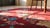 Red 1930s Red Floral Modern Antique Chinese Art Deco Rug 8' 9" X 11' 6" Handknotted Wool Carpet For Sale - Image 8 of 9
