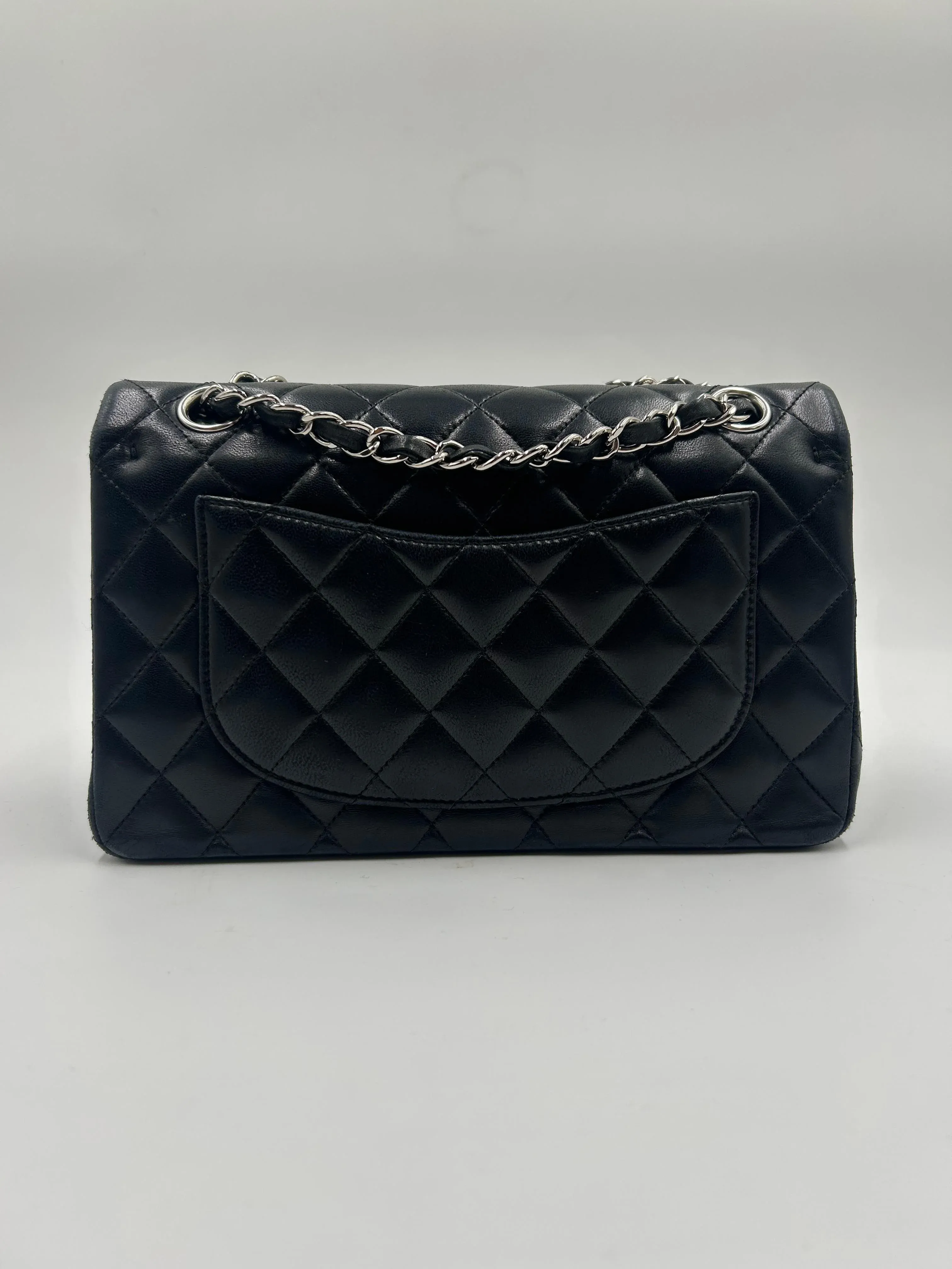 Chanel Classic 11.13 Black Leather Bag 2011 | Chairish