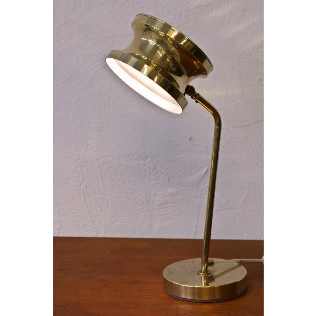 Metal Table Lamp from Tyringe Konsthantverk, 1960s For Sale - Image 7 of 12