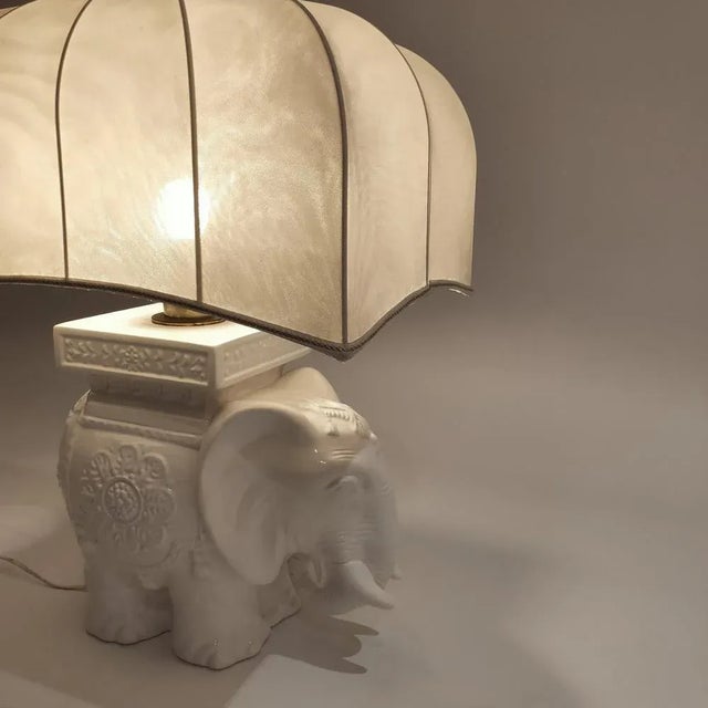 Vintage Spanish Ceramic Table Lamp from Cetres, 1970s For Sale - Image 10 of 13