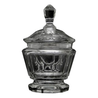 Art Deco Candyer from Moser, Czechoslovakia, 1930s For Sale