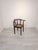Art Nouveau Corner Oak Armchair with Raffia, 1920s For Sale - Image 4 of 15