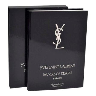 "Yves Saint Laurent Images of Design 1958-1988" Saint Laurent, Yves For Sale