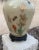 Asian 1960s Brown Asian Floral Porcelain Jug Table Lamp For Sale - Image 3 of 3