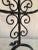 Metal 1950 Hand Wrought Iron Candle Holder For Sale - Image 7 of 10