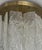 Mid-Century Italian Clear Murano Leaf Flushmount, 1970s For Sale - Image 14 of 17