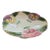 19th Century French Majolica Pansy Footed Compote by Choisy-Le-Roi (H. Boulenger & Cie) For Sale