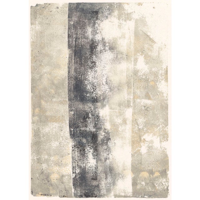 Abstract Print Set (2) Presidio Play 11-12 10*14 Reproduction Abstract Neutral Art Painting by Carrie Bergey For Sale - Image 3 of 6